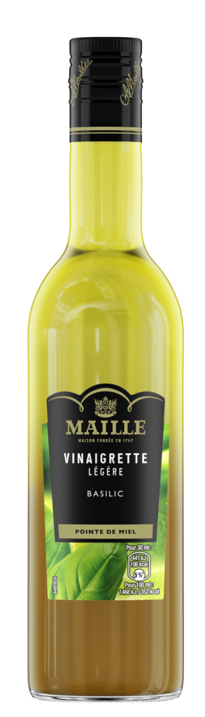 moutarde vinaigrette basilic